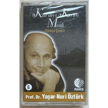 Yaşar Nuri Öztürk Kuran-I Kerim Meali Kaset (Jelatininde Orijinal Dönem Baskı Kaset)