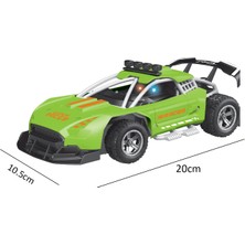 Gokidy Süspansiyonlu Işıklı Uzaktan Kumandalı Yarış Arabası Rc Racer 1:18 Ölçek