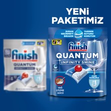 Finish Quantum Infinity Shine 83 Kapsül Bulaşık Makinesi Deterjanı Tableti