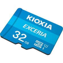 Kioxia 32GB Exceria microSDHC UHS-1 C10 100MB-sn Hafıza Kartı