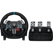 Logitech G G29 PS5, PS4 ve PC ile Uyumlu Driving Force Yarış Direksiyonu - Siyah