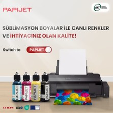 Papijet  Cyan Süblimasyon Mürekkep 100ML