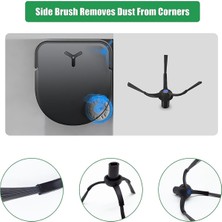 Ruosui Ecovacs Deebot X5 Omni / X5 Pro Yan Fırça Hepa Filtre Paspas Bezi Robot Süpürge Aksesuarları (Yurt Dışından)