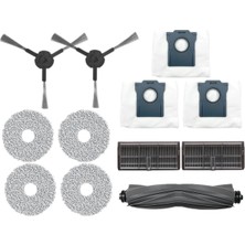 Ruosui Dreame Bot L10S Pro Ultra Heat Robot Süpürge Yedek Aksesuar Parça Takımı Ana Yan Fırça, Filtre, Paspas Bezi (Yurt Dışından)