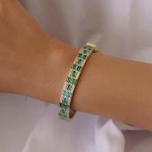 Altıntaş Malahit Design Altın Kelepçe