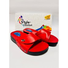 Style Comfort Jelli Topuk Dikeni Terliği Cırtlı