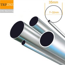 Jingliang Shop B OD35 ID33 Stili 500 mm Dış Çapı Alüminyum Boru Tüp, OD35MM Iç Çapı 7mm Ila 33MM Arası, Boş Alüminyum Boru, Alüminyum Alaşımlı Boru (Yurt Dışından)