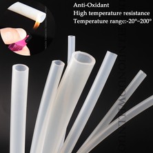 3X8MM Tarzı 1 Milyon Iç Çap 2~5mm Gıda Grade Şeffaf Silikon Boru Isıya Dayanıklı Içme Suyu Hortumu Esnek Hava Pompası Hortumu (Yurt Dışından)