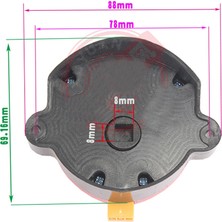 Bsp Stili 220V Promosyon Hava Kanalı Motorlu Damper Rüzgar Valf Sürücüsü Için Elektrikli Hava Damper Valfi Aktüatörü 220V 1nm Havalandırma Borusu Için (Yurt Dışından)