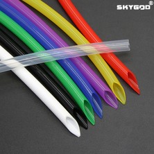 Net Stil Kimlik 4mm Dış Çap 6mm Esnek Silikon Boru Kauçuk Hortum Gıda Sınıfı Yumuşak Boru Içme Borusu Su Hortumu Bağlantı Parçası Id Ölçüsü (Yurt Dışından)