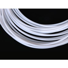 Beyaz Stil 6X8MM 3D Yazıcı Parçaları Boru J-Kafa Için 1 Metre Ptfe Tüp (Yurt Dışından)
