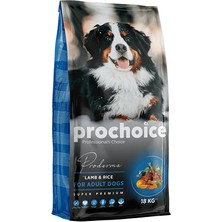 Pro Choice Proderma Kuzulu ve Pirinçli Yetişkin Köpek Maması 18 Kg