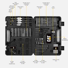 Cat DA01903 201 Parça Delme/vidalama/allen Universal Matkap Ucu