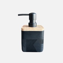 Primanova Madera Sıvı Sabunluk Siyah