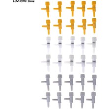 Jingliang Shop B Gri Tarzı 10X Akvaryum Hava Hattı Borusu Balık Tankı Oksijen Hava Pompası Hacim Akış Kontrol Vanası Sarı Beyaz Gri 4mm Hava Hattı Hava Tüpüne Uygun (Yurt Dışından)