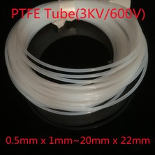 Sütlü Beyaz Tarzı Kimlik 1mm x 3mm Ptfe Boru Iç Çap F46 Kapiler Izole Hortum Sert Boru Sıcaklık Korozyon Direnci (Yurt Dışından)
