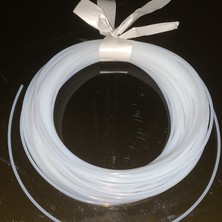 Sütlü Beyaz Tarzı Kimlik 1mm x 3mm Ptfe Boru Iç Çap F46 Kapiler Izole Hortum Sert Boru Sıcaklık Korozyon Direnci (Yurt Dışından)
