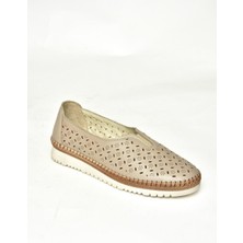 Fox Shoes U555300203 Vizon Comfort Ortopedik Taban Kadın Ayakkabı