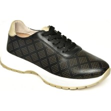 Fox Shoes U555025603 Siyah Kadın Spor Ayakkabı Sneakers