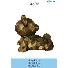 Evene Kapı Stoperi Altın Eskitme Renk Dekoratif Kapı Tutucu Durdurucu Model 7