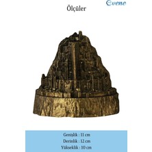 Evene Kapı Stoperi Altın Eskitme Renk Dekoratif Kapı Tutucu Durdurucu 2 Adet Model 8