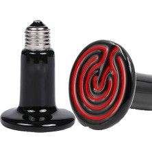Huoxun Shop A 150W Tarzı Sürüngen Isı Lambası Seramik Kızılötesi Lamba Sürüngen Ampul Sıcaklık Kontrol Ekipmanı (Yurt Dışından)