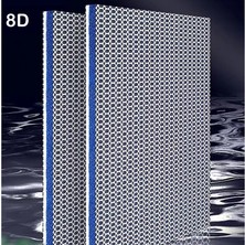 Huoxun Shop A Sarı Stil 50X40X2CM 8 Katmanlı Akvaryum Filtre Pamuğu Sünger Tutkal Içermeyen Biochemical Pamuk Yüksek Yoğunluklu Akvaryum Aksesuarları (Yurt Dışından)