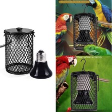 Huoxun Shop A Ab Fiş Stili Evcil Isı Lambası Kafesli Seramik Işın Kızılötesi Isı Lambası Evcil Hayvan Malzemeleri Sürüngen Lambası (Yurt Dışından)