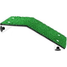 Huoxun Shop A L Tarzı Kaplumbağa Rampası Güneşlenme Platformu Akvaryum Tank Kaplumbağa Tırmanma Platformu Gerçekçi Çim Merdivenli Güçlü Emme Kupaları ile (Yurt Dışından)