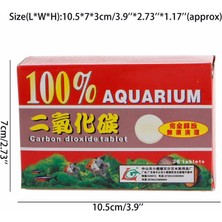 1 Kutu Akvaryum Co2 Karbon Dioksit Tabletleri Bitkiler Akvaryum Balık Tankı Diffüzör Bitki Aquario Aksesuarı (Yurt Dışından)