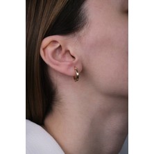 Güzide Kuyumcu Güzide 14 Ayar Altın Halka Küpe