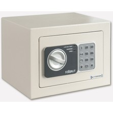 Stabilit Şifreli Para Kasası Krem