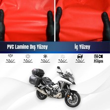 ULTRASHOP Honda X-Adv Motosiklet Brandası Su Geçirmez Branda Kırmızı Branda Motor Branda Xç