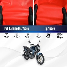 ULTRASHOP Rks Blackster 250I Motosiklet Brandası Su Geçirmez Branda Kırmızı Branda Motor Branda Xl