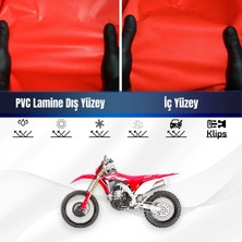 ULTRASHOP Honda Ctx 1300 Motosiklet Brandası Su Geçirmez Branda Kırmızı Branda Motor Branda Xxç