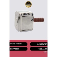 Deluxe Tasarım Dekoratif Estetik Armağan Sevgili Dost Aşk Arkadaş Porselen Thor Çekici Kupa Bardak