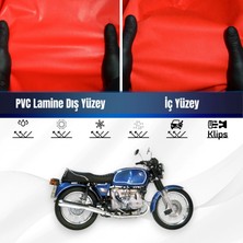 ULTRASHOP Bmw R 60-6 Motosiklet Brandası Su Geçirmez Branda Kırmızı Branda Motor Branda Lç