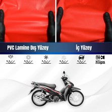 ULTRASHOP Honda Xl 650 Transalp Motosiklet Brandası Su Geçirmez Branda Kırmızı Branda Motor Branda Xxl
