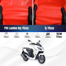 ULTRASHOP Rks Grace 202 Pro Motosiklet Brandası Su Geçirmez Branda Kırmızı Branda Motor Branda Xç