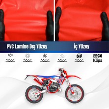 ULTRASHOP Bmw F 650 Gs Dakar Motosiklet Brandası Su Geçirmez Branda Kırmızı Branda Motor Branda Xxl