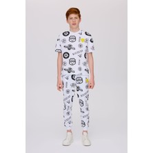 Nebbati Bg Store Erkek Çocuk Desenli Tshirt