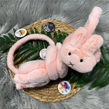 Tuengi Store Uzunluğu Ayarlanabilir Çocuk ve Yetişkin Anime Tavşan Peluş Kulaklık
