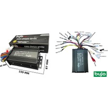 Buja 48-72V 500W Kara Şimşek Performans Beyin Buja