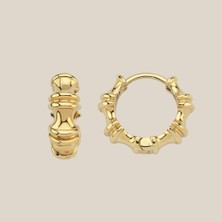 Altıntaş Om Altın Halka Küpe