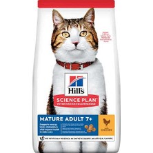 Hill's Adult +7 Tavuklu Yaşlı Kedi Maması 1,5 Kg