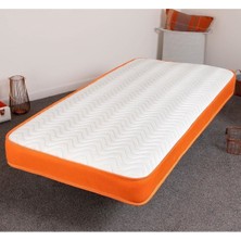 Ölçü Seçenekli Full Ortopedik Sünger Yatak Turuncu 10 cm