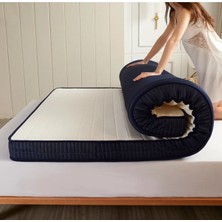 SİTEHOME Katlanabilir Tek Kişilik Sünger Yatak 80 x 200 cm 10cm Yükseklikte Fonksiyonel ve Konforlu