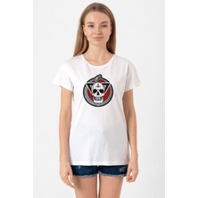 The Purge The Forever Purge Beyaz Kadın Bisikletyaka Tshirt
