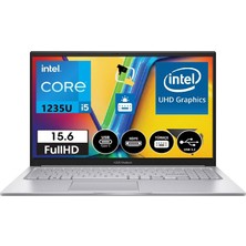 Asus X1504ZA-NJ672 Intel Core I5-1235U 40GB 1tb SSD 15.6" Freedos Işıklı Klavye Taşınabilir Bilgisayar
