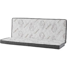 Divan Hemnes Uyumlu Katlanır Ortopedik Bamboo Fonksiyonel 10CM Sünger Yatak